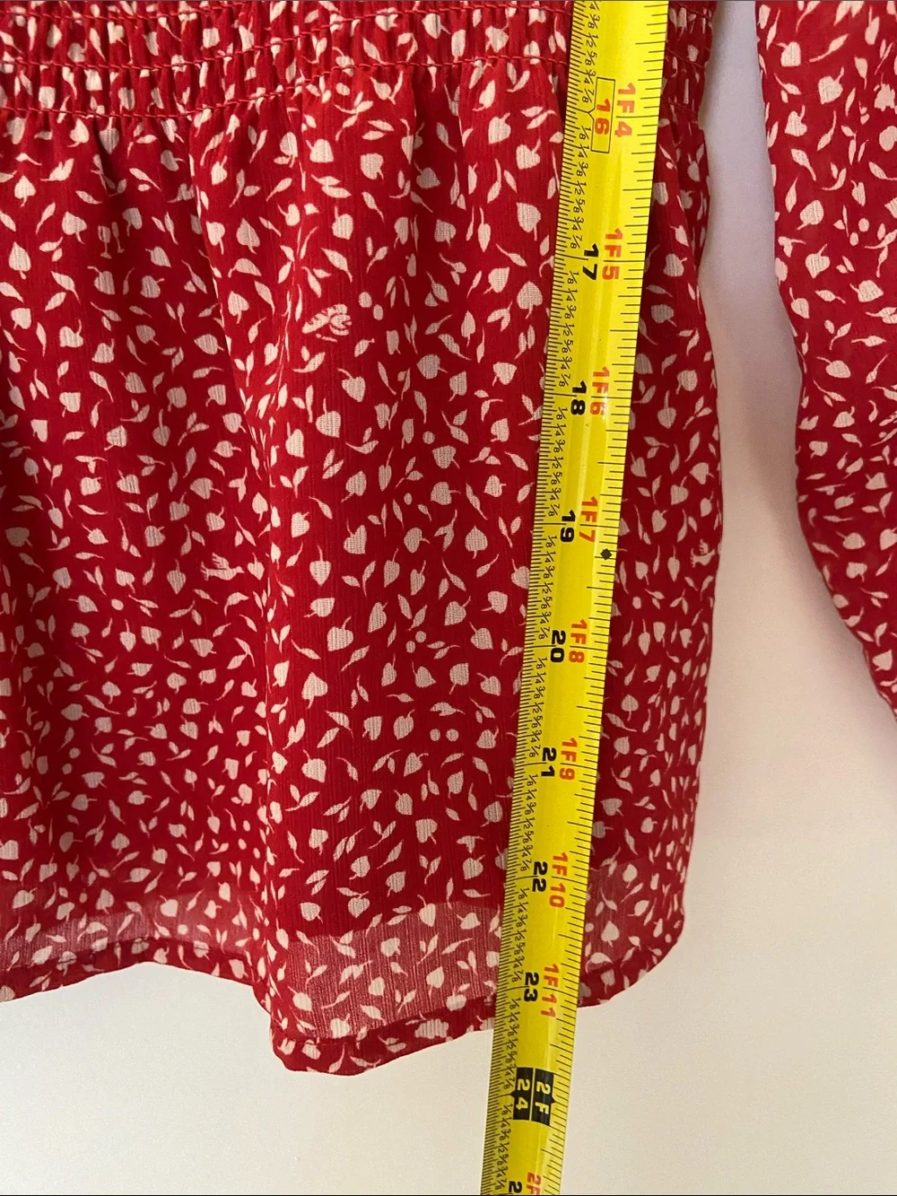 Madewell flattering red